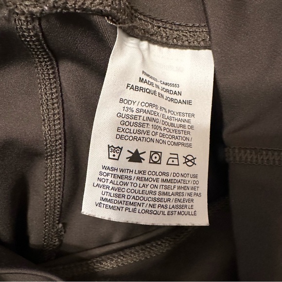 Nike Dri-Fit Women’’s Yoga Cargo Khaki 7/8 Leggings Size XL Olive Green - Picture 4 of 6